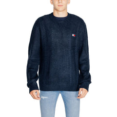 Tommy Hilfiger Jeans Blue Marabou Sweater -   -  Tommy Hilfiger Jeans.