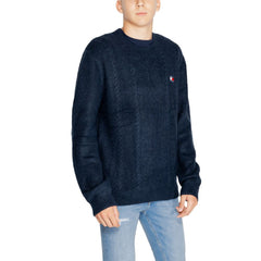 Tommy Hilfiger Jeans Blue Marabou Sweater -   -  Tommy Hilfiger Jeans.