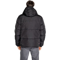 Tommy Hilfiger Jeans Black Recycled Polyester Jacket -   -  Tommy Hilfiger Jeans.