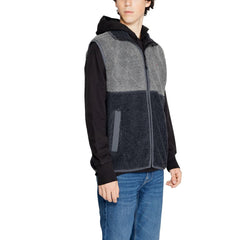 Tommy Hilfiger Jeans Black Recycled Polyester Sleveless Jacket -   -  Tommy Hilfiger Jeans.