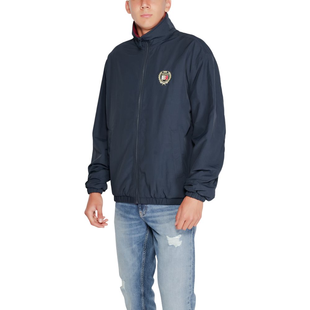Tommy Hilfiger Jeans Blue Recycled Polyester Jackets & Coat -   -  Tommy Hilfiger Jeans.