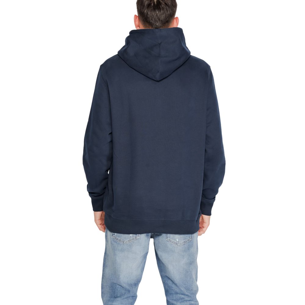 Tommy Hilfiger Jeans Blue Cotton Hoody -   -  Tommy Hilfiger Jeans.