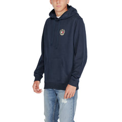 Tommy Hilfiger Jeans Blue Cotton Hoody -   -  Tommy Hilfiger Jeans.