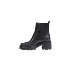 Tommy Hilfiger Jeans Black Leather Ankle -   -  Tommy Hilfiger Jeans.