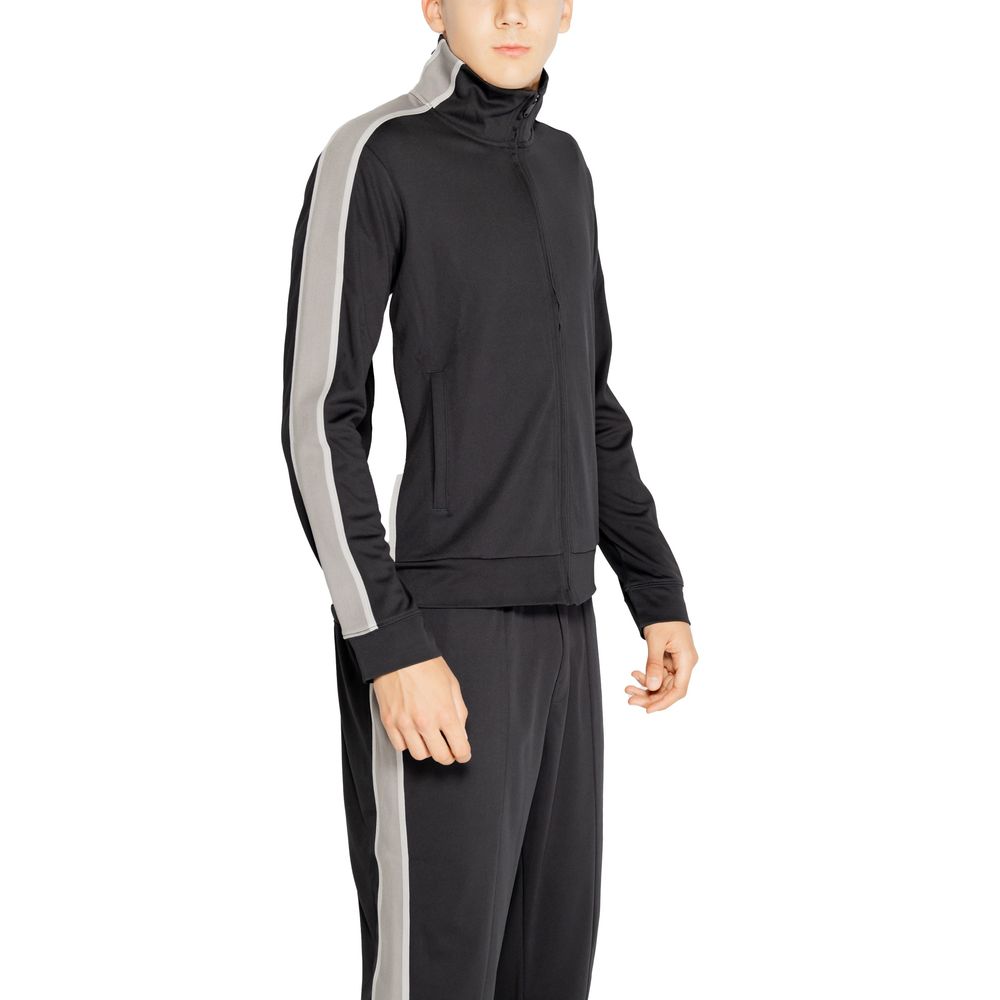 Calvin Klein Sport Black Recycled Polyester Sweatshirt -   -  Calvin Klein Sport.