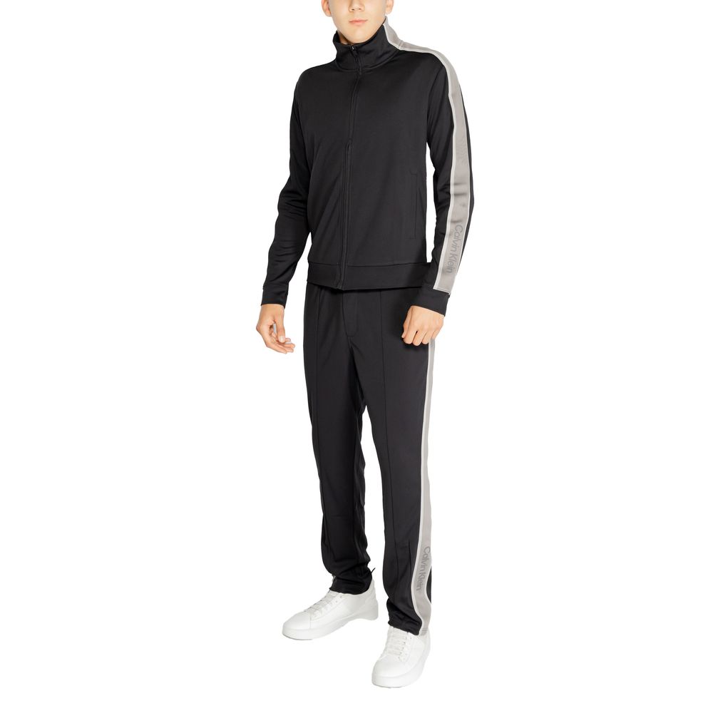 Calvin Klein Sport Black Recycled Polyester Sweatshirt -   -  Calvin Klein Sport.