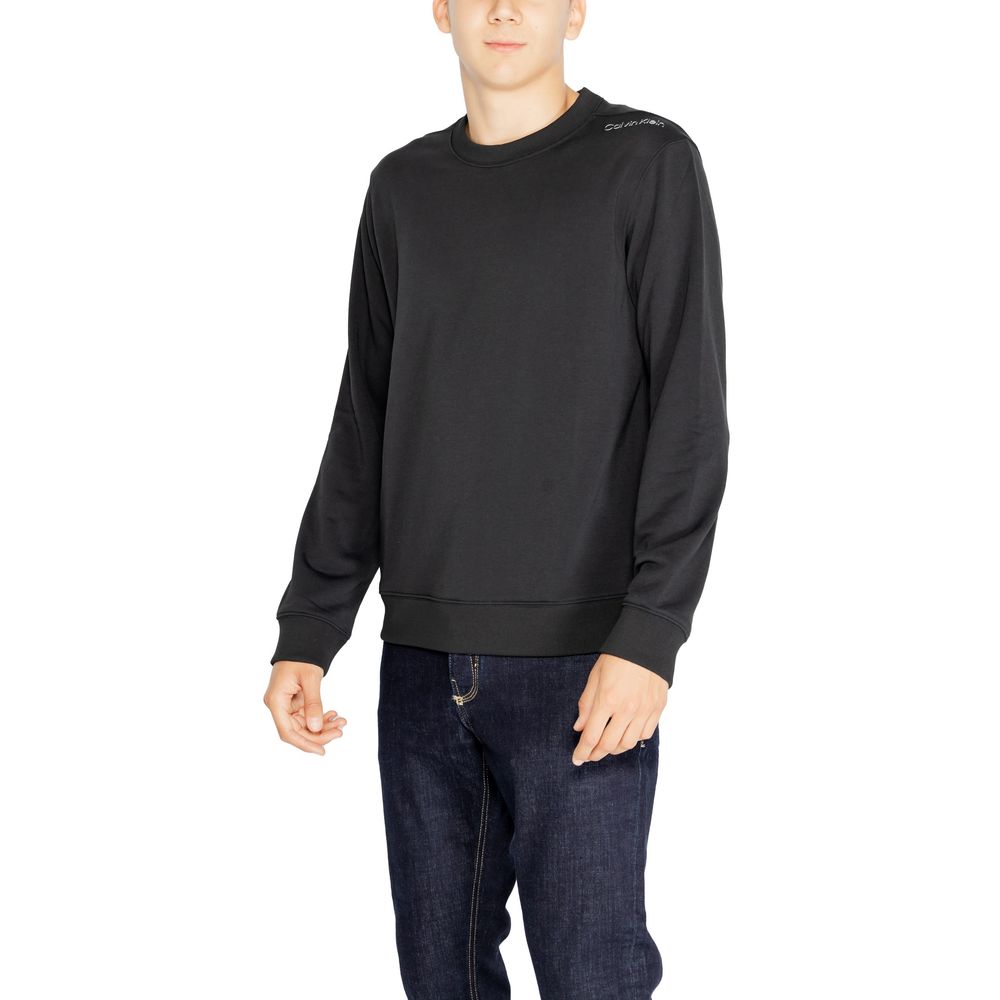 Calvin Klein Sport Black Recycled Polyester Sweatshirt -   -  Calvin Klein Sport.