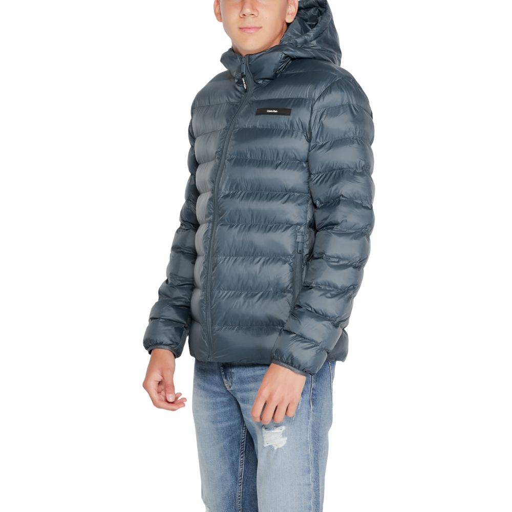Calvin Klein Black Recycled Polyester Jackets & Coat -   -  Calvin Klein.