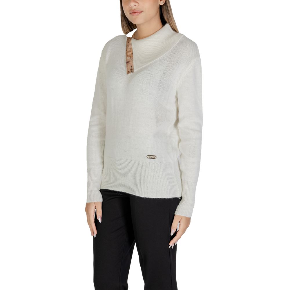 Alviero Martini Prima Classe White Viscose Sweater -   -  Alviero Martini Prima Classe.
