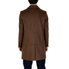 Antony Morato Brown Polyester Coat -   -  Antony Morato.