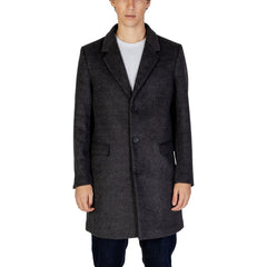 Antony Morato Gray Polyester Coat -   -  Antony Morato.