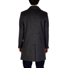 Antony Morato Gray Polyester Coat -   -  Antony Morato.
