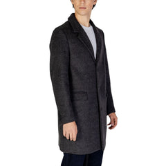 Antony Morato Gray Polyester Coat -   -  Antony Morato.