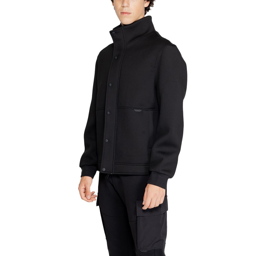 Antony Morato Black Polyester Jackets & Coat -   -  Antony Morato.