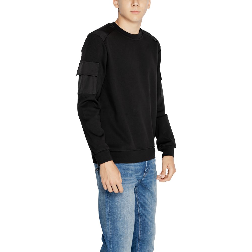 Antony Morato Black Cotton Sweatshirt -   -  Antony Morato.