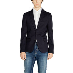 Antony Morato Blue Viscose Blazer -   -  Antony Morato.
