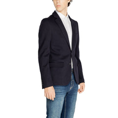Antony Morato Blue Viscose Blazer -   -  Antony Morato.