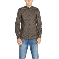 Antony Morato Brown Cotton Shirt -   -  Antony Morato.