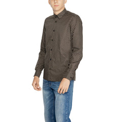 Antony Morato Brown Cotton Shirt -   -  Antony Morato.