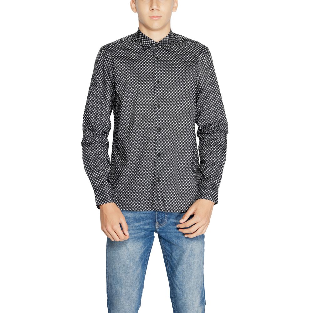 Antony Morato Gray Cotton Shirt -   -  Antony Morato.