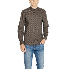 Antony Morato Brown Cotton Shirt -   -  Antony Morato.