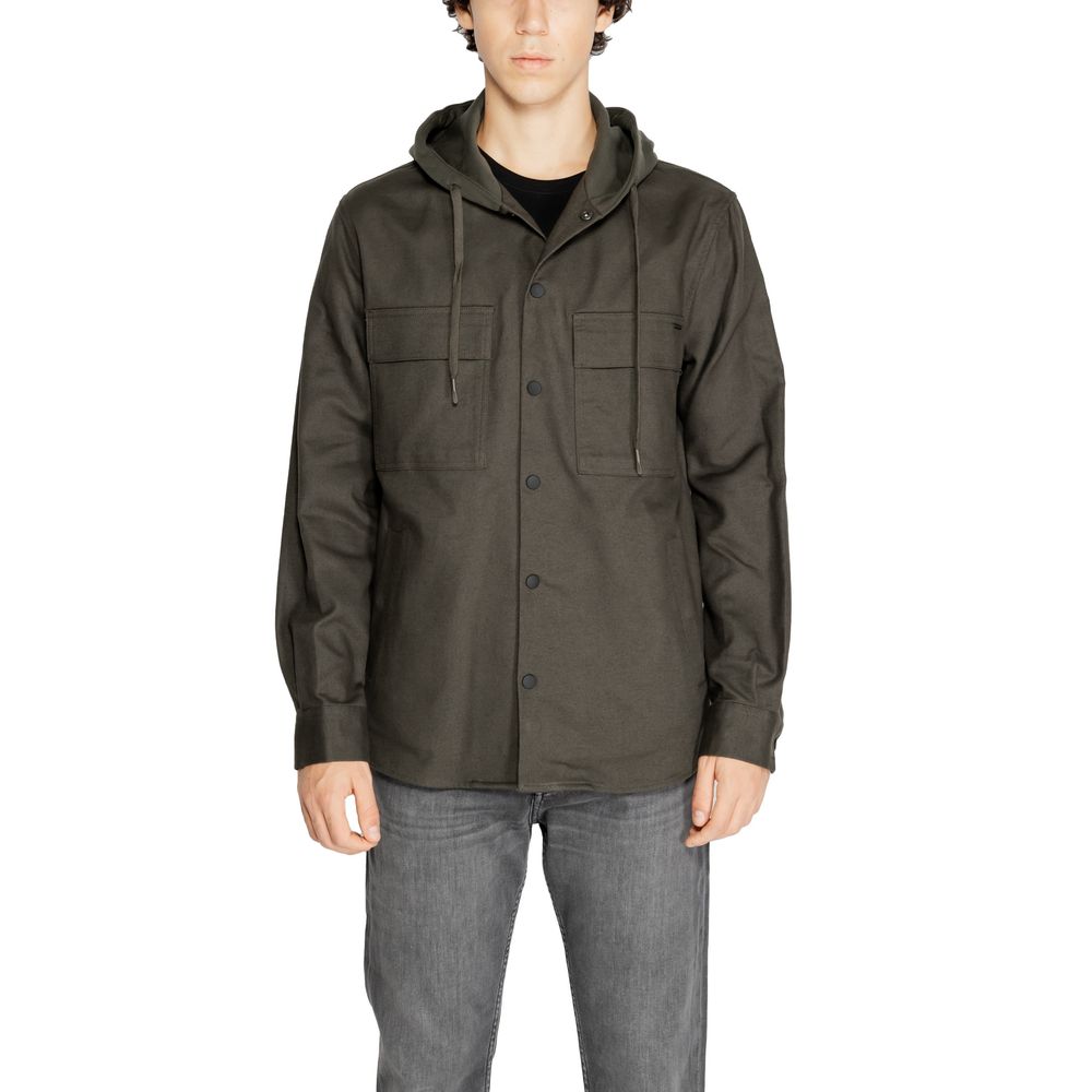 Antony Morato Green Cotton Shirt -   -  Antony Morato.