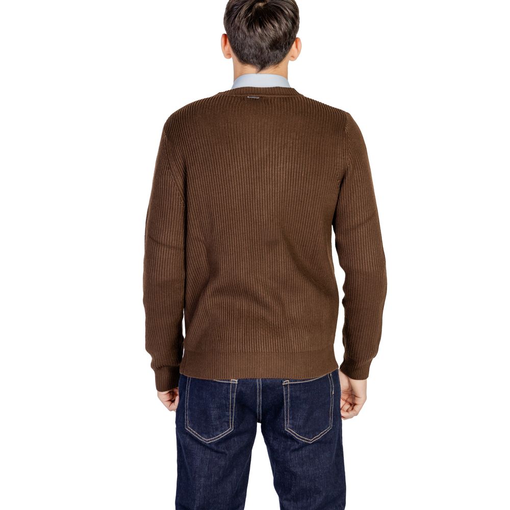 Antony Morato Brown Polyester Cardigan -   -  Antony Morato.