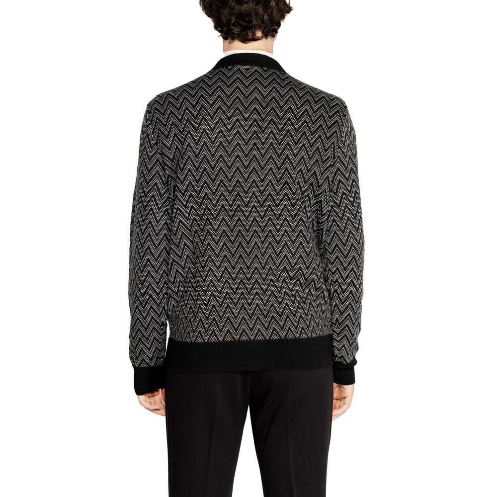 Antony Morato Black Mohair Cardigan -   -  Antony Morato.