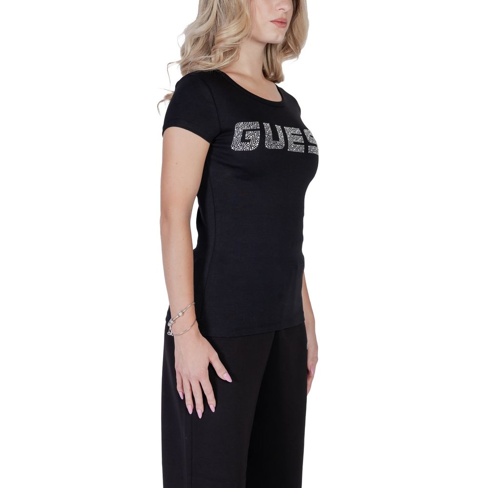 Guess Active Black Cotton T-Shirt -   -  Guess Active.