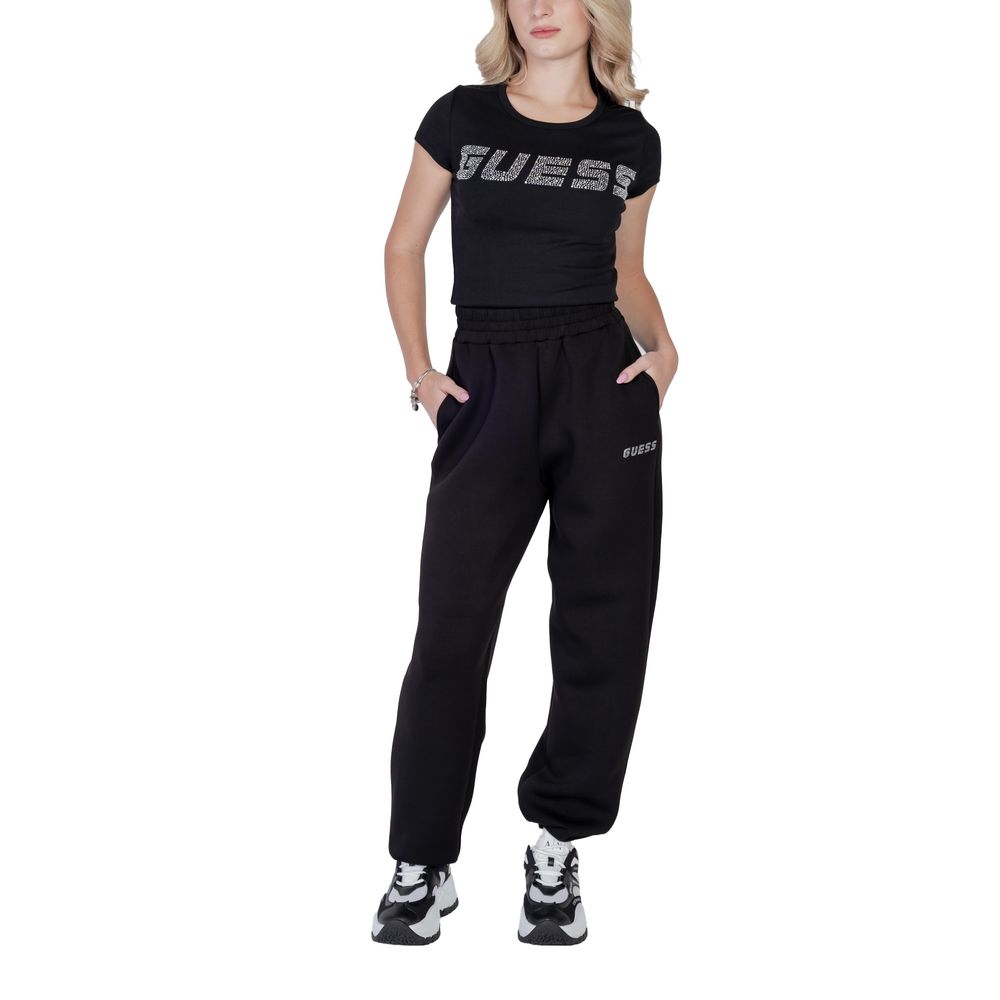 Guess Active Black Cotton T-Shirt -   -  Guess Active.