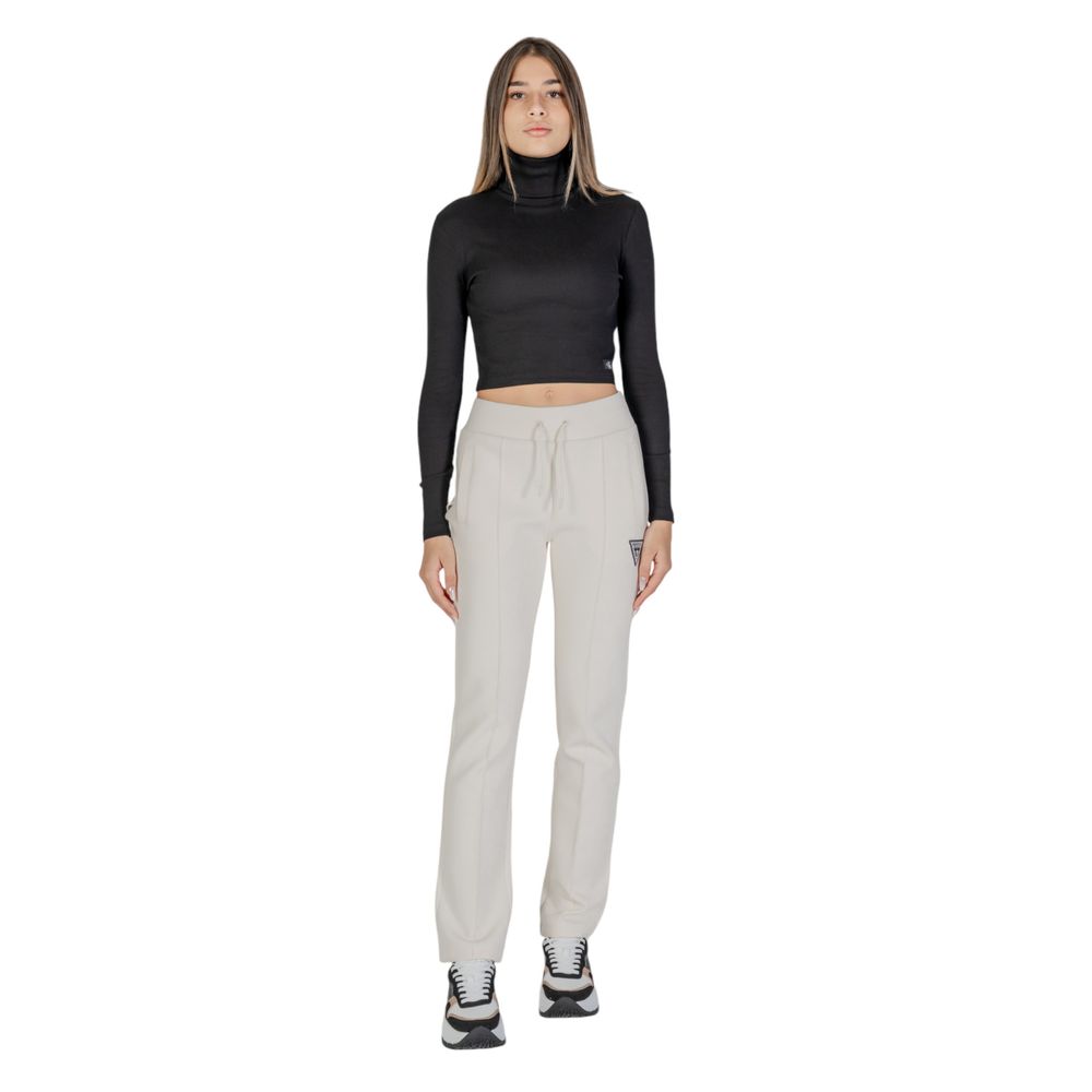 Guess Active Cream Cotton Joggers Workout Pant -   -  Guess Active.