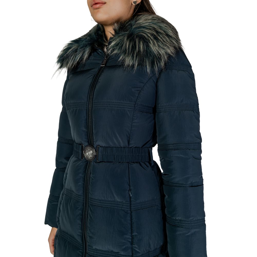 Guess Black Polyester Jackets & Coat -   -  Guess.