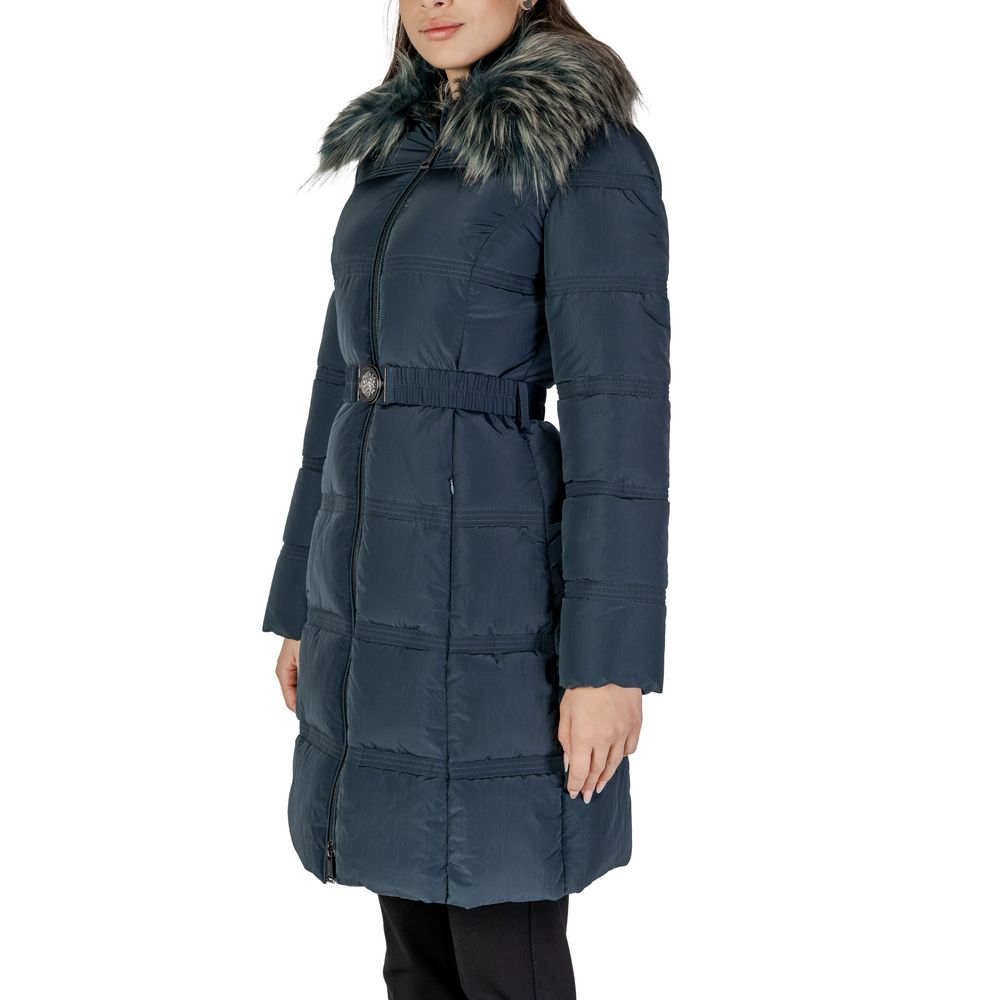 Guess Black Polyester Jackets & Coat -   -  Guess.