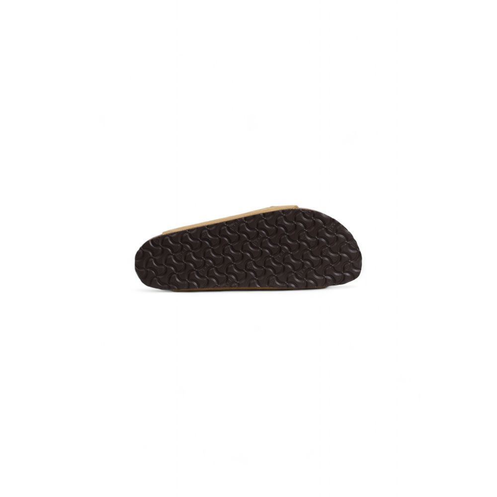 Birkenstock Beige Suede Leather Sandal -   -  Birkenstock.