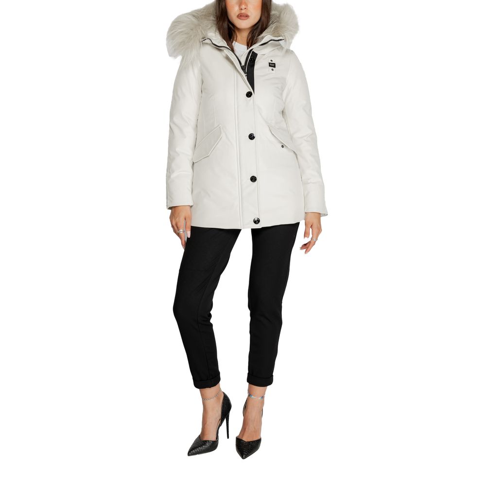 Blauer White Polyester Parka -   -  Blauer.
