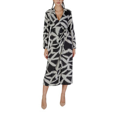 Jacqueline De Yong Black Recycled Polyester Long -   -  Jacqueline De Yong.