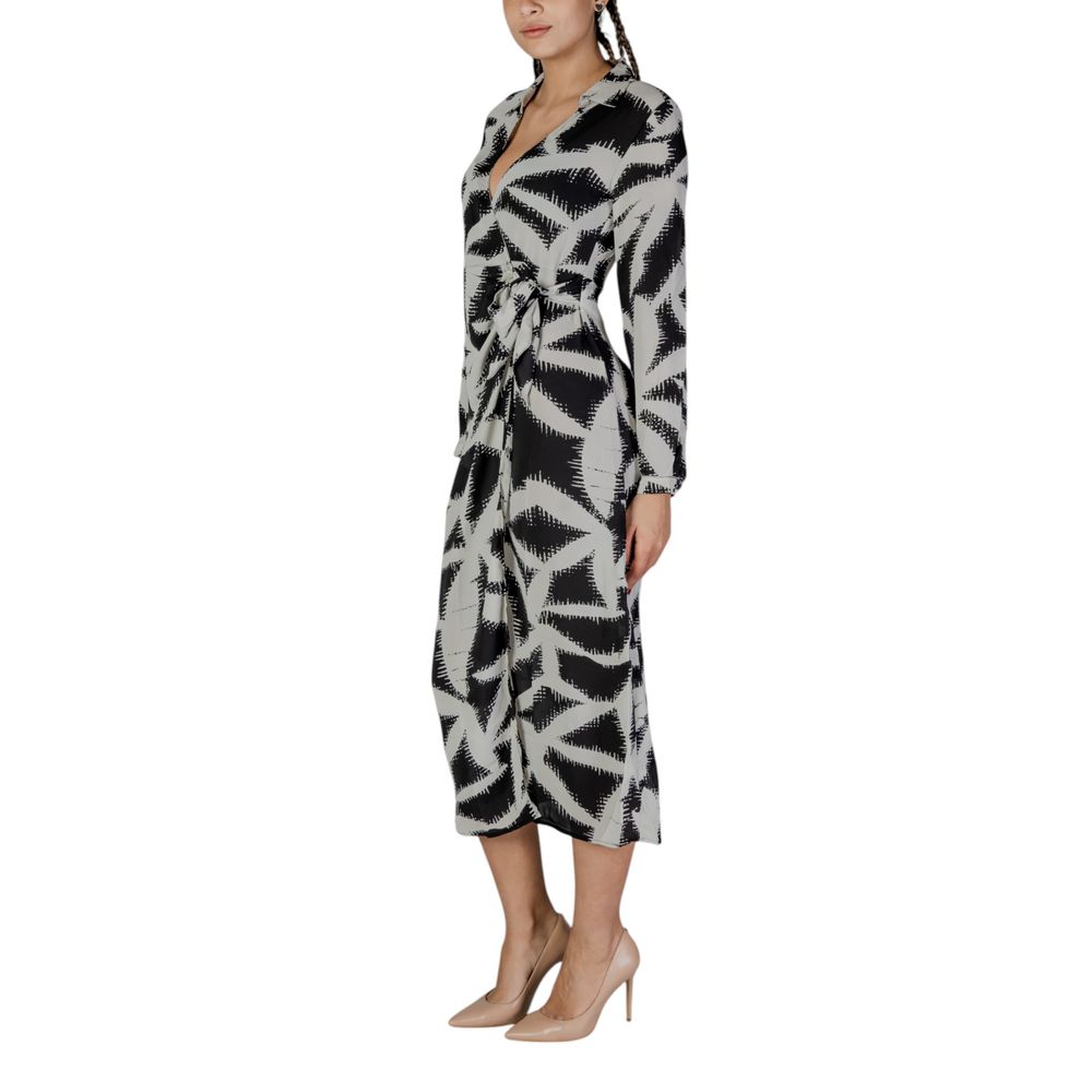 Jacqueline De Yong Black Recycled Polyester Long -   -  Jacqueline De Yong.