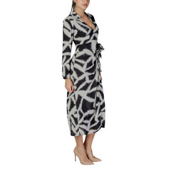 Jacqueline De Yong Black Recycled Polyester Long -   -  Jacqueline De Yong.