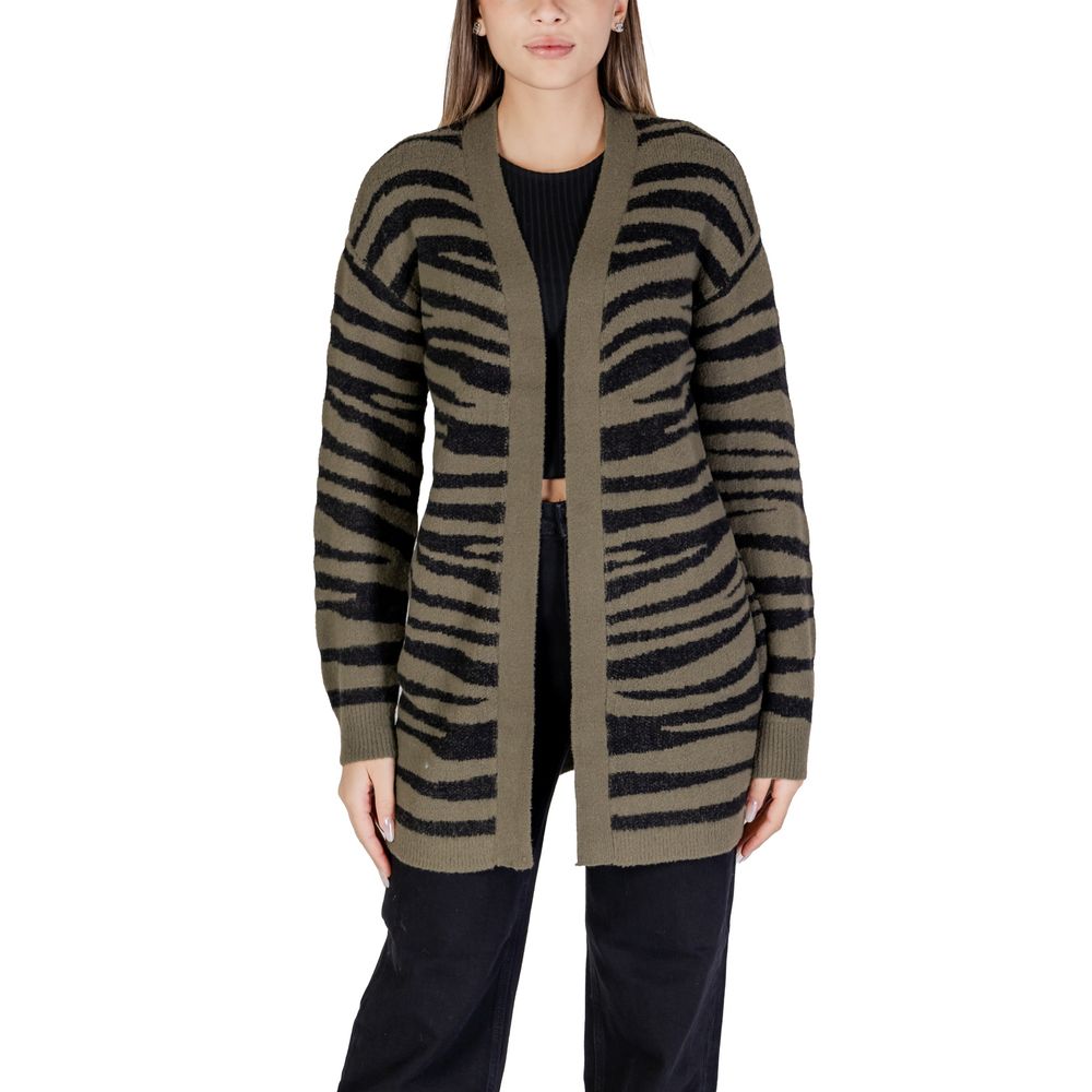Jacqueline De Yong Green Nylon Cardigan -   -  Jacqueline De Yong.