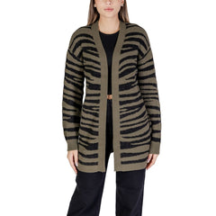 Jacqueline De Yong Green Nylon Cardigan -   -  Jacqueline De Yong.