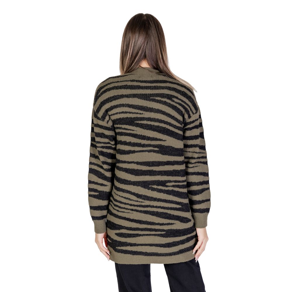 Jacqueline De Yong Green Nylon Cardigan -   -  Jacqueline De Yong.