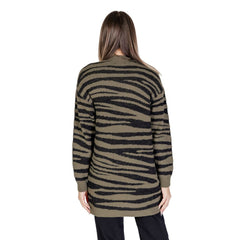 Jacqueline De Yong Green Nylon Cardigan -   -  Jacqueline De Yong.