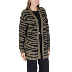 Jacqueline De Yong Green Nylon Cardigan -   -  Jacqueline De Yong.