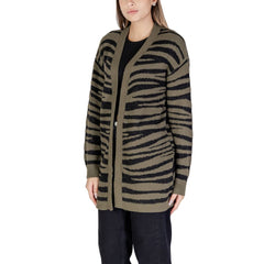 Jacqueline De Yong Green Nylon Cardigan -   -  Jacqueline De Yong.
