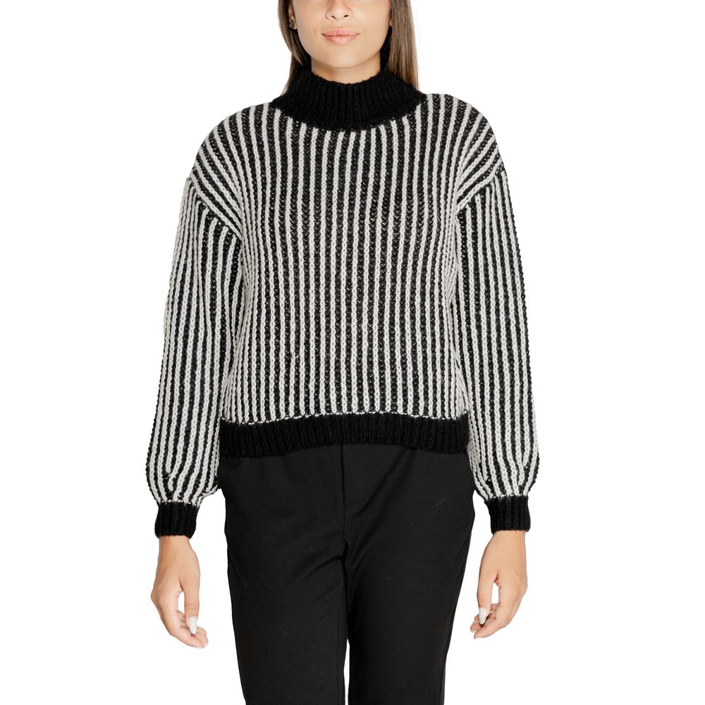 Jacqueline De Yong Black Polyester Sweater -   -  Jacqueline De Yong.