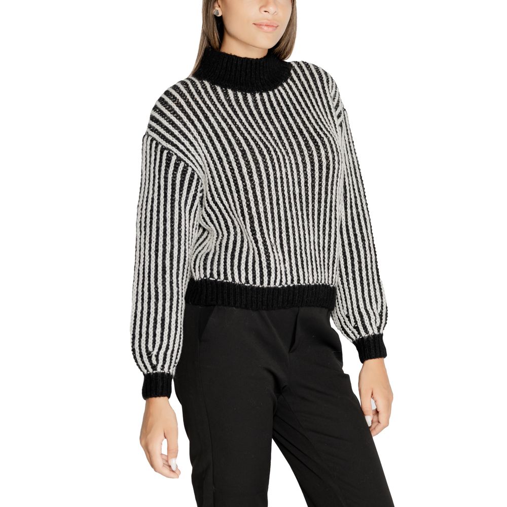 Jacqueline De Yong Black Polyester Sweater -   -  Jacqueline De Yong.