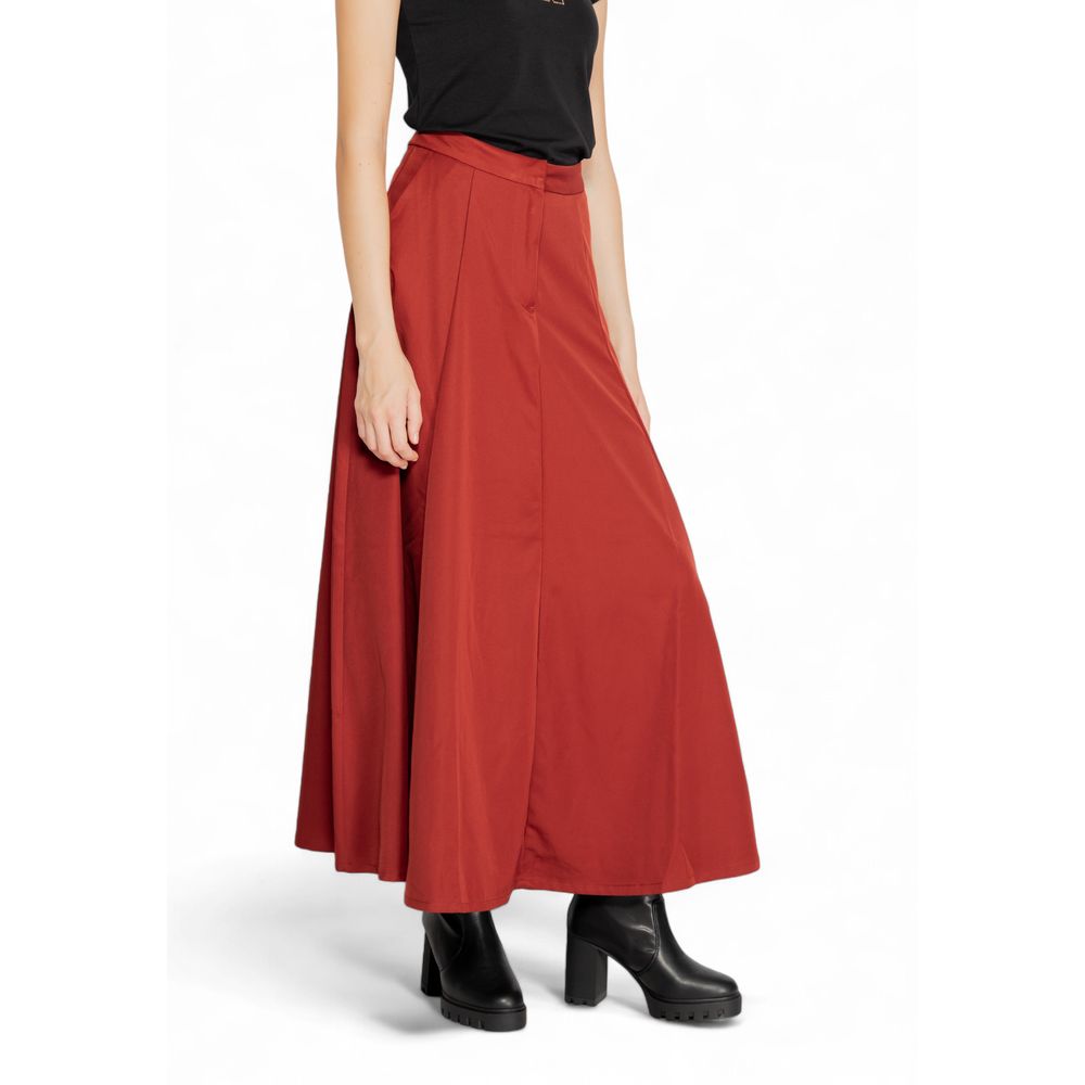Vero Moda Red Polyester Skirt -   -  Vero Moda.