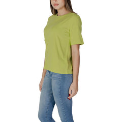B.Young Green Cotton T-Shirt -   -  B.Young.