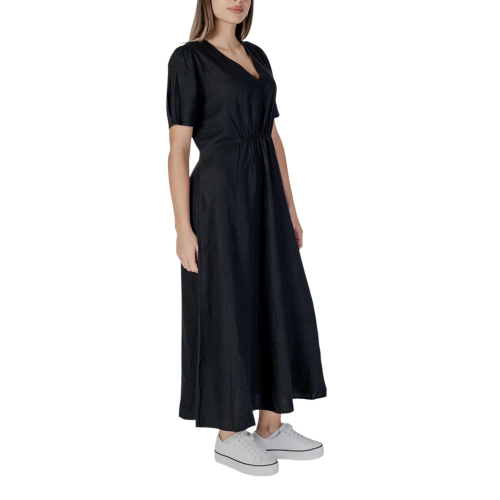 B.Young Black Linen Long -   -  B.Young.