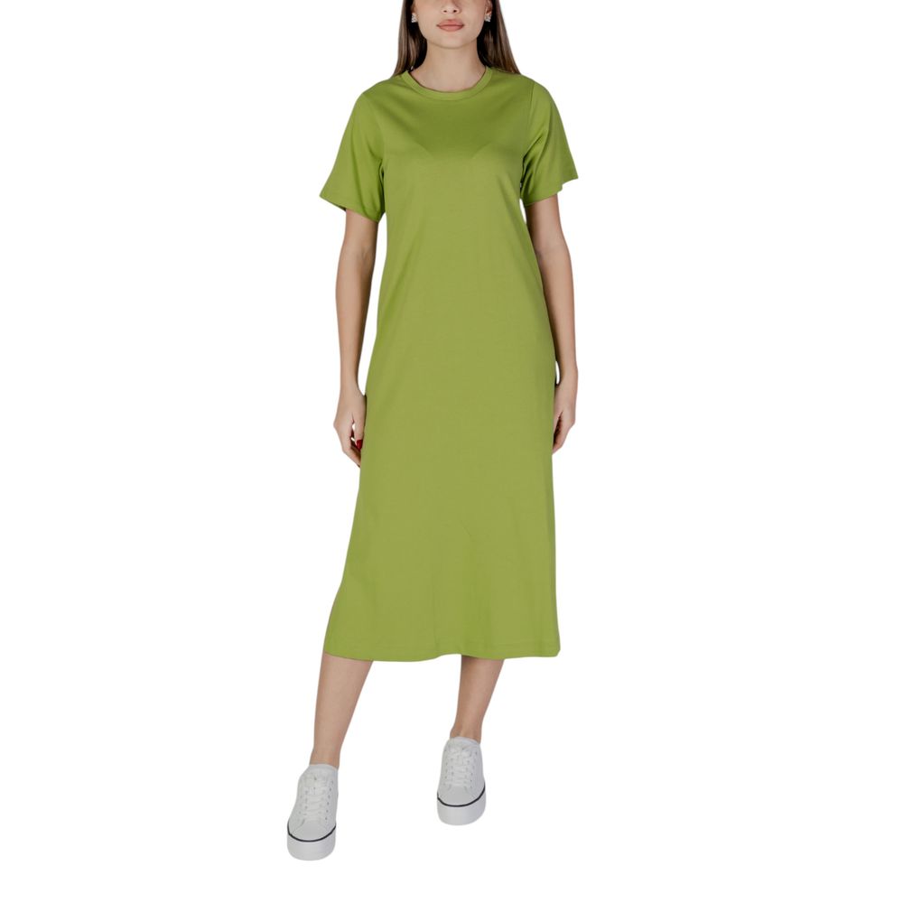 B.Young Green Cotton Midi -   -  B.Young.